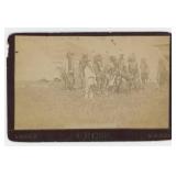 W.R. Cross Sioux Indian Dance Cabinet Photo