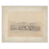 Cheyenne Indian Braves Cabinet Photo