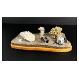 Collection of Rocks Fossils and Minerals
