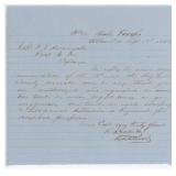 Howell Cobb Confederate Supply Requisition Letter