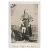 Carrie Brown Nez Perce Indian Cabinet Photo