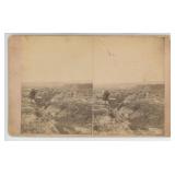 W.R. Cross Wiseman Indian Massacre Stereoview