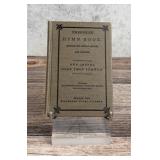 Cherokee Hymn Book Indian Language Prayer Book