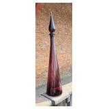 Empoli Amethyst Genie Bottle Decanter