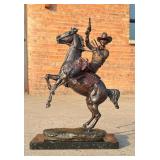 Earle Erik Heikka Miss Wild West Bronze