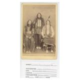 Buffalo Bills Wild West Show Indian Cabinet Photo