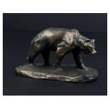 Philip R Goodwin Walking Bear Bronze