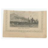 Vera Cruz Mexico H. Adlard Engraving