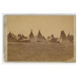 O.S. Goff Standing Rock Indian Village Photo