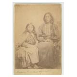 Eonah-Pah Trailing the Enemy Kiowa Indian Photo