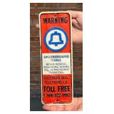 Southern Bell Telephone Cable Sign