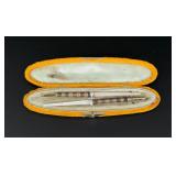 Victorian Mother of Pearl Pencil & Dip Pen