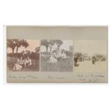 Women with Early Sniper Rifles Cabinet Photo