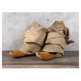 Historic Hopi Indian Pueblo Moccasins