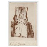 G.W. Parsons Osage Oklahoma Territory Indian Photo