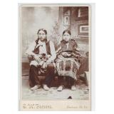 G.W. Parsons Osage Oklahoma Territory Indian Photo