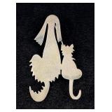 Taxco Mexico Furry Friends Sterling Silver Brooch