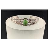 Old Pawn Navajo Sterling Silver Turquoise Bracelet