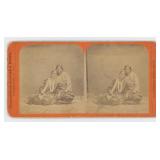 McLeish & Pasel Winnebago Indians Stereoview