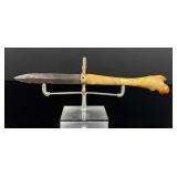 War of 1812 Stoney Creek Ontario Scrimshaw Dagger