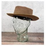 Antique Stetson Style Felt Montana Cowboy Hat