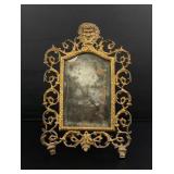Rococo Style Framed Mirror Bacchus North Wind