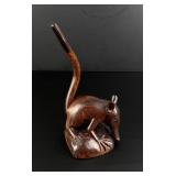 Mexican Ironwood Dwarf Coati Carving