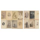 Collection of Antique CDV Photo Child Portraits