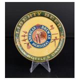 1910 American Brewing Co Liberty Beer Metal Tray