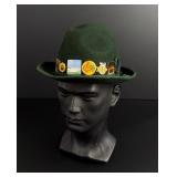 Bavarian Wool Tyrolean Alpine Hat