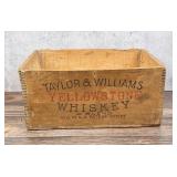 Taylor and Williams Yellowstone Whiskey Crate