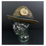 Bavarian Wool Tyrolean Alpine Hat