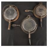 Group of Griswold Cast Iron Waffle Makers