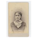 Woman Wearing Sunglasses CDV Photo
