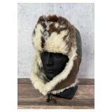 WW2 German Eastern Front Rabbit Pelzmutze Hat