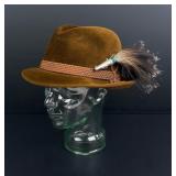 Bond Fur Felt Velour Fedora Hat