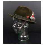 Bavarian Anton Pichler Venour Tyrolean Alpine Hat