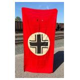 WW2 German Balkenkreuz Beam Cross Banner Flag
