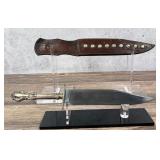 R.S. Giles Virginia City Montana Bowie Knife