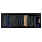 Assorted Military Garrison Hats Caps