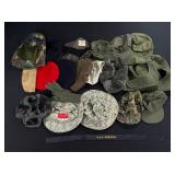 Collection of US Military Hats