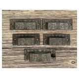 Cast Iron General Store Floral Drawer Pulls