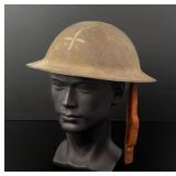 WWI WW1 US Army 7th Aero Squadron Helmet