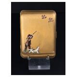 Elgin American Pheasent Hunting Cigarette Case