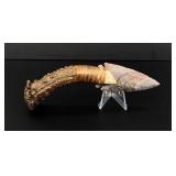 Bo Earls Handmade Horn Handle Knife