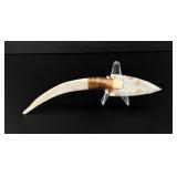 Bo Earls Handmade Horn Handle Knife