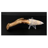 Bo Earls Handmade Horn Handle Knife
