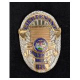 Inglewood California Lieutenant Police Badge