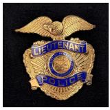 Inglewood California Lieutenant Police Badge