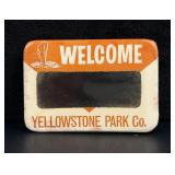 1950s Yellowstone National Park Employee Name Tag
